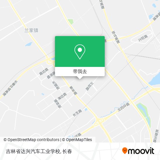 吉林省达兴汽车工业学校地图