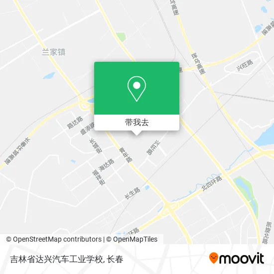 吉林省达兴汽车工业学校地图