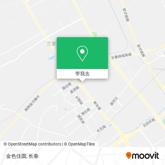 金色佳圆地图