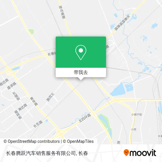 长春腾跃汽车销售服务有限公司地图