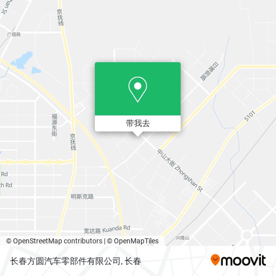 长春方圆汽车零部件有限公司地图