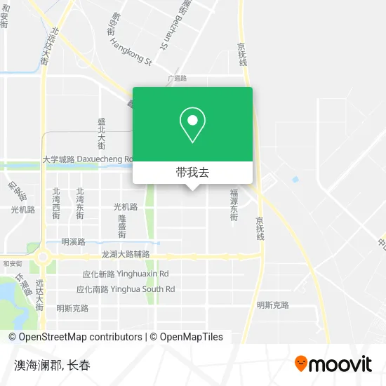 澳海澜郡地图