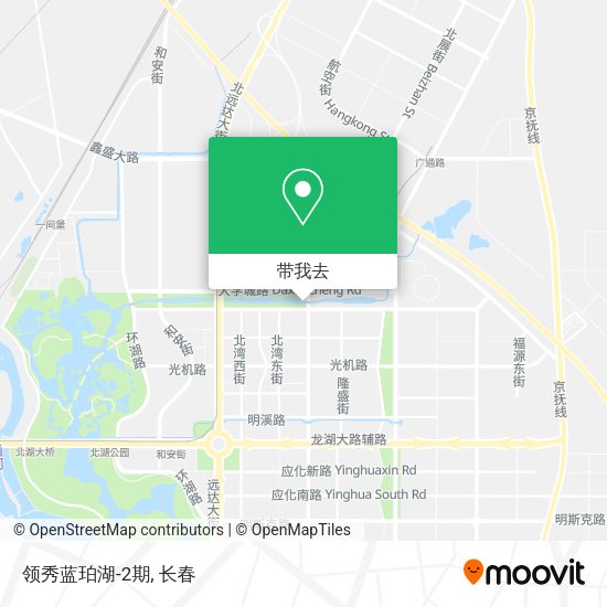 领秀蓝珀湖-2期地图