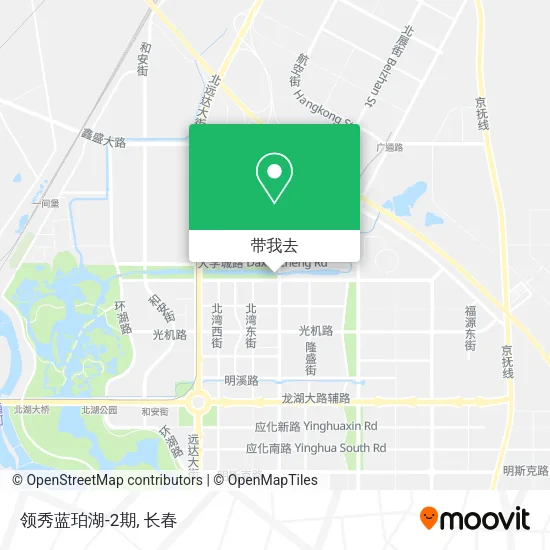 领秀蓝珀湖-2期地图
