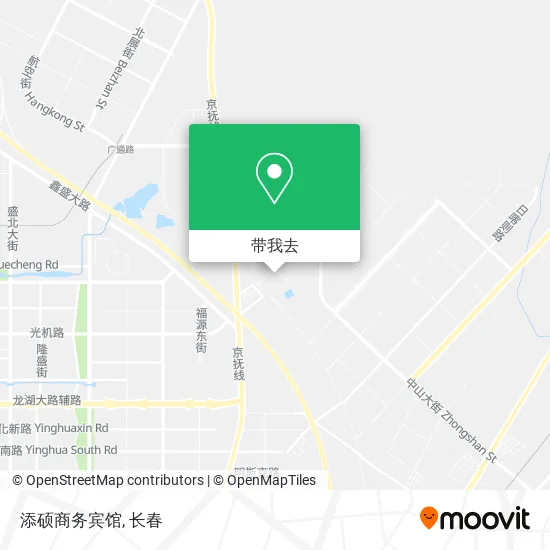 添硕商务宾馆地图