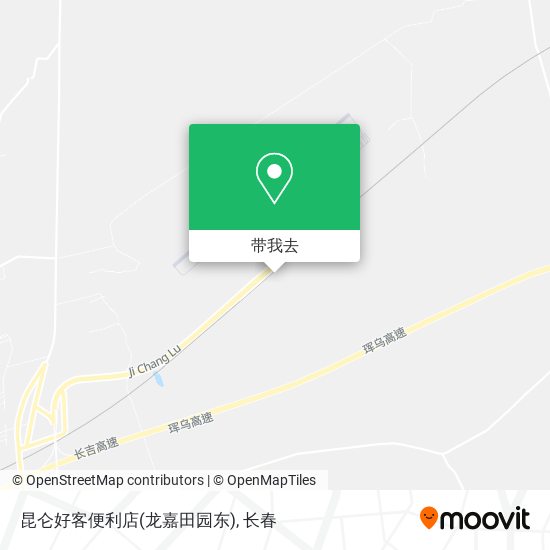昆仑好客便利店(龙嘉田园东)地图