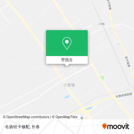 名扬轻卡修配地图
