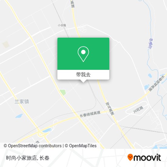 时尚小家旅店地图