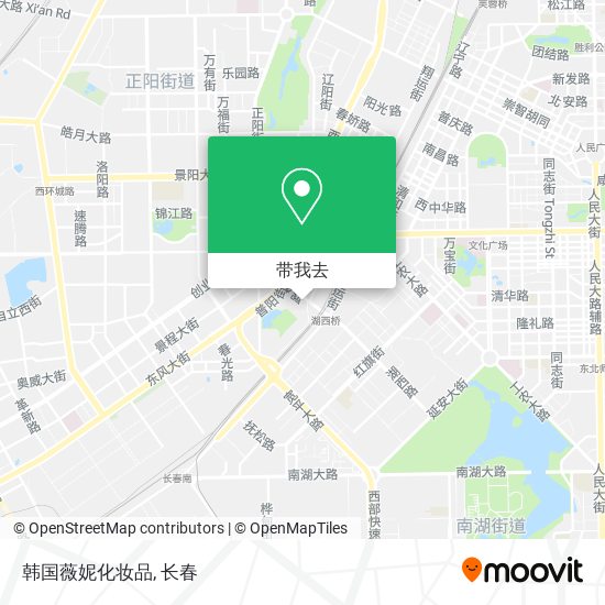 韩国薇妮化妆品地图