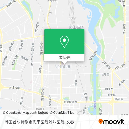 韩国首尔特别市恩平医院姊妹医院地图