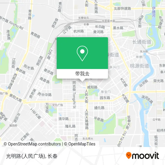 光明路(人民广场)地图