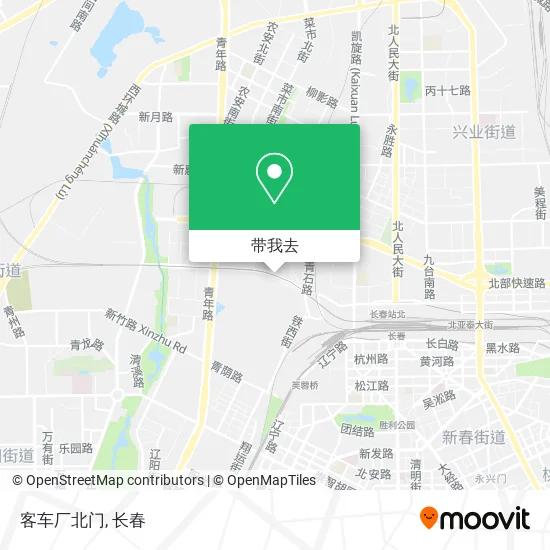 客车厂北门地图