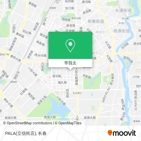 PALA(立信街店)地图