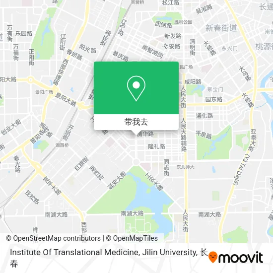 Institute Of Translational Medicine, Jilin University地图