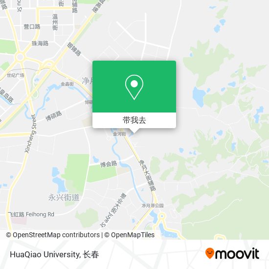 HuaQiao University地图