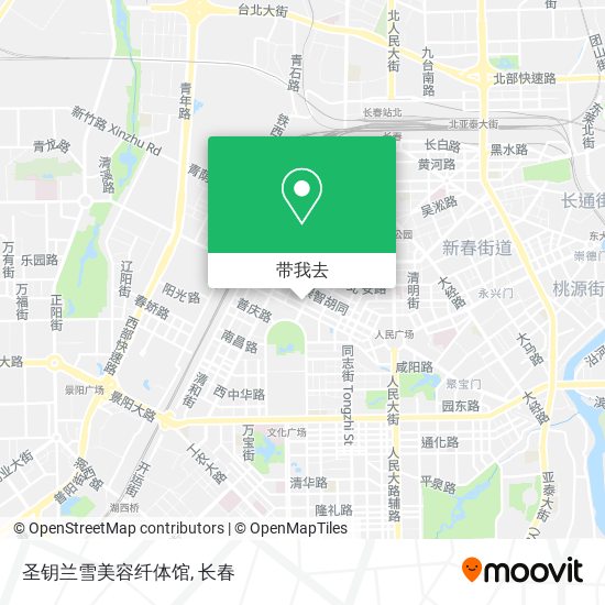 圣钥兰雪美容纤体馆地图