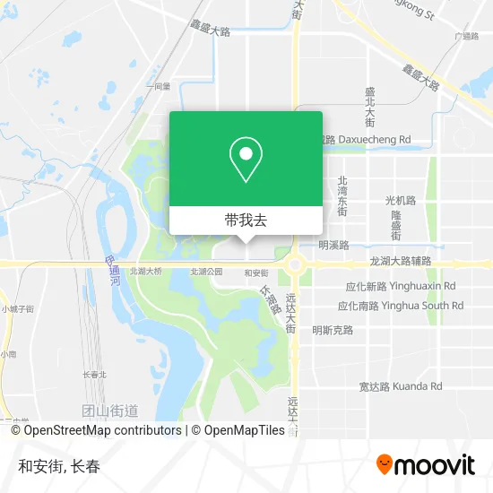 和安街地图