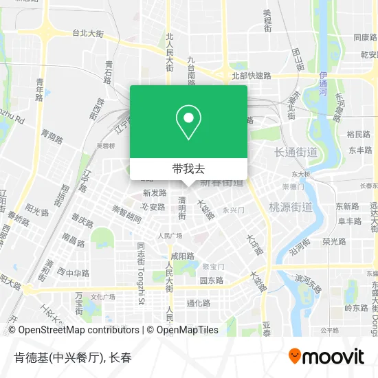 肯德基(中兴餐厅)地图