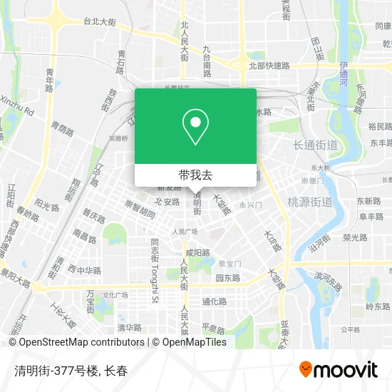 清明街-377号楼地图