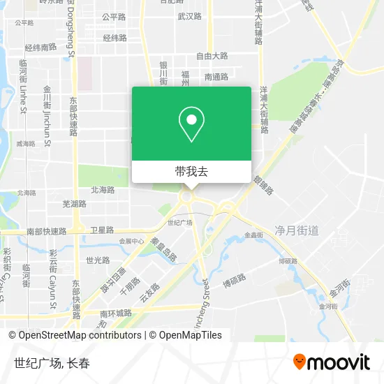 世纪广场地图