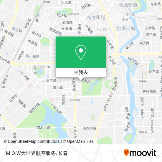 M·O·W大世界航空服务地图