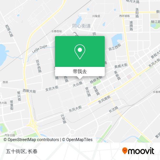五十街区地图