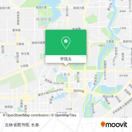 吉林省图书馆地图