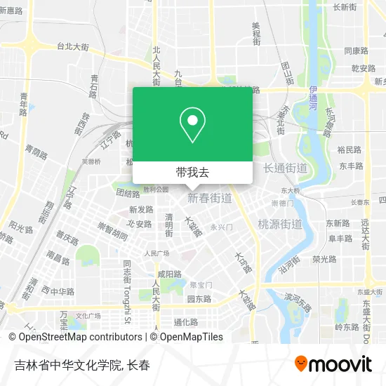 吉林省中华文化学院地图