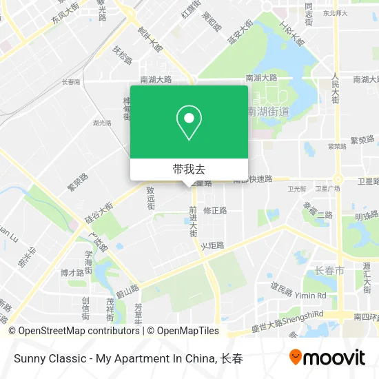 Sunny Classic - My Apartment In China地图