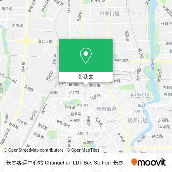 长春客运中心站 Changchun LDT Bus Station地图