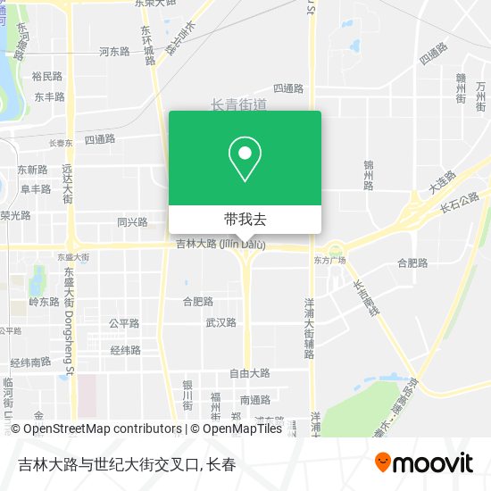 吉林大路与世纪大街交叉口地图