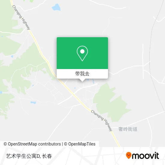 艺术学生公寓D地图