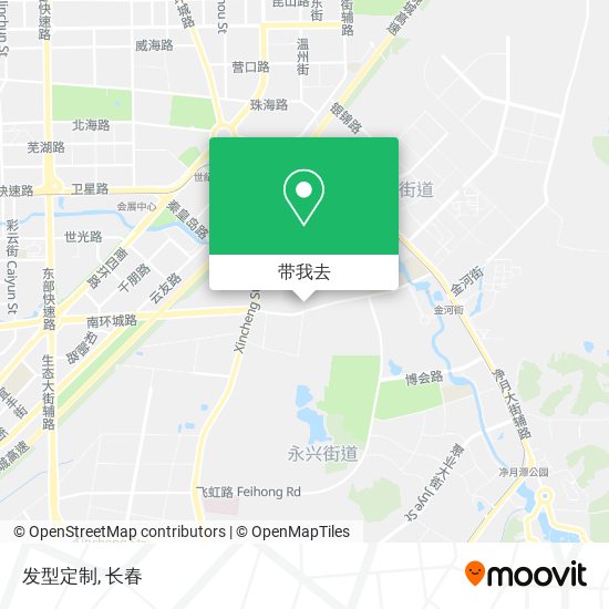 发型定制地图
