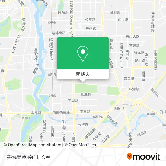 赛德馨苑-南门地图