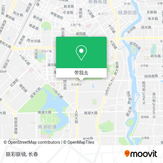 眼彩眼镜地图