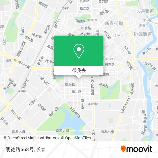 明德路663号地图