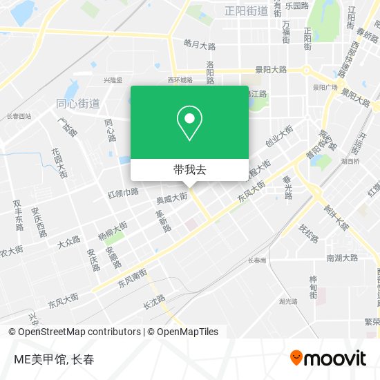 ME美甲馆地图