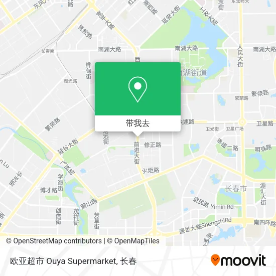 欧亚超市 Ouya Supermarket地图