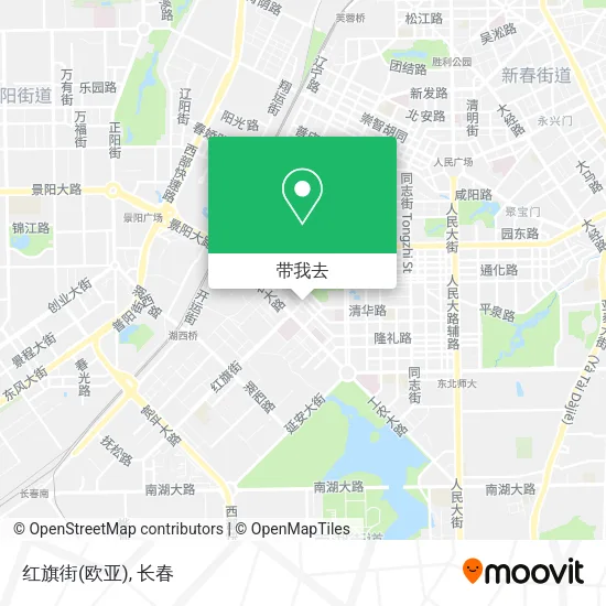 红旗街(欧亚)地图