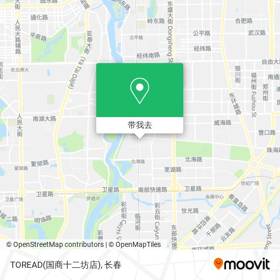 TOREAD(国商十二坊店)地图