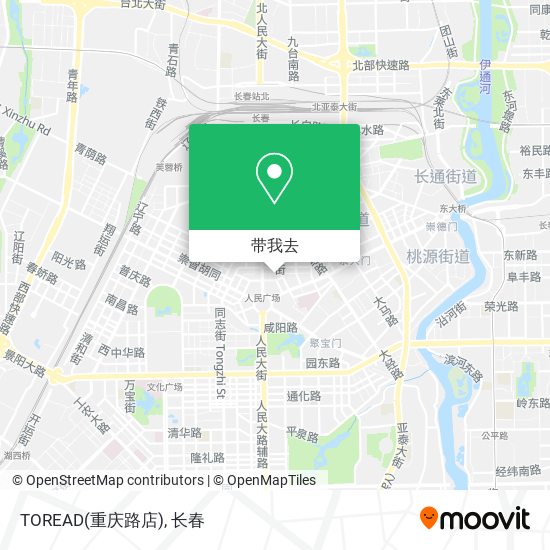 TOREAD(重庆路店)地图