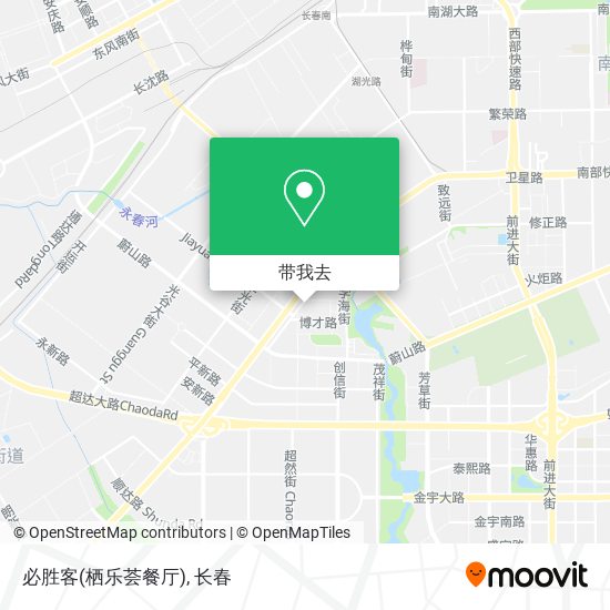 必胜客(栖乐荟餐厅)地图