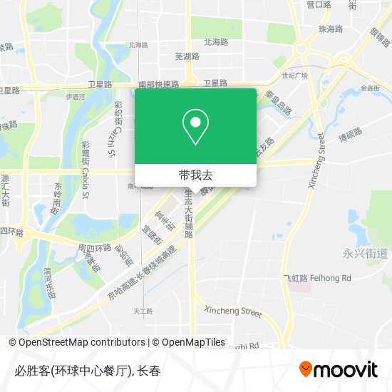 必胜客(环球中心餐厅)地图