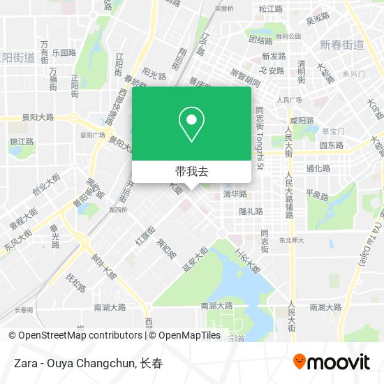 Zara - Ouya Changchun地图