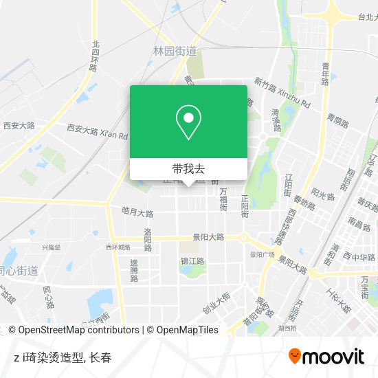z i琦染烫造型地图