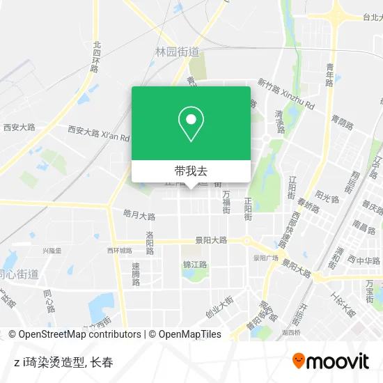 z i琦染烫造型地图