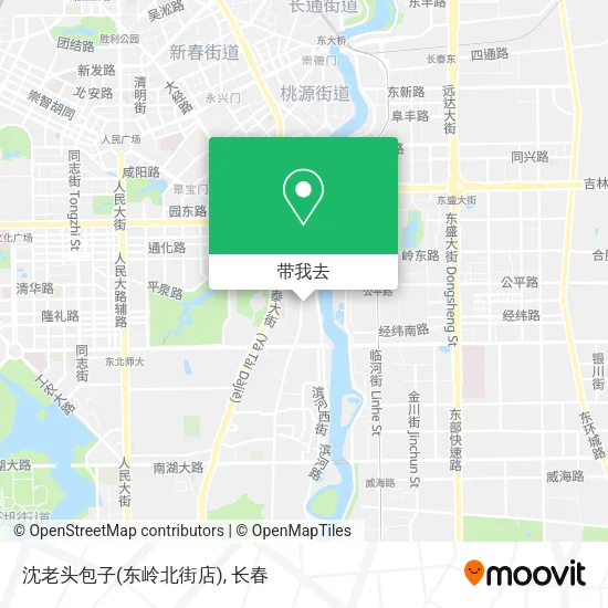 沈老头包子(东岭北街店)地图