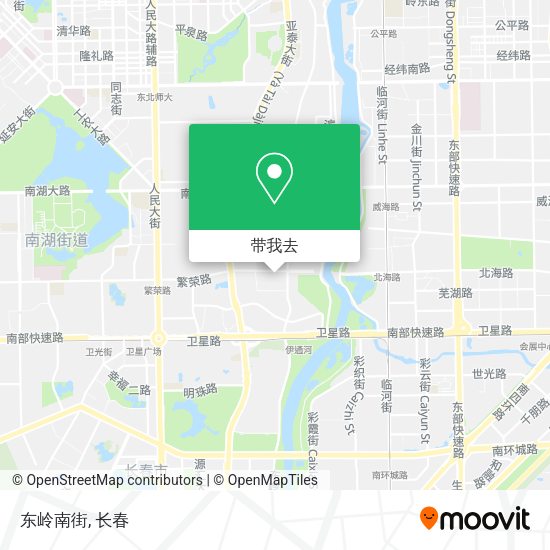 东岭南街地图