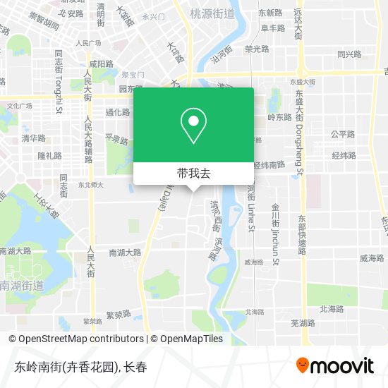 东岭南街(卉香花园)地图