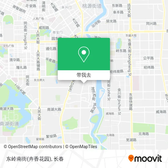 东岭南街(卉香花园)地图